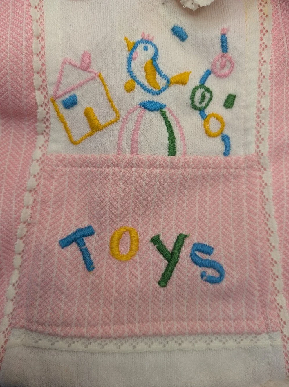 Vgt 1980s Mayfair Infant 2 Piece Collared Outfit